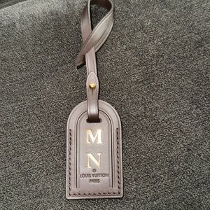 personalized MN louis vuitton luggage tag